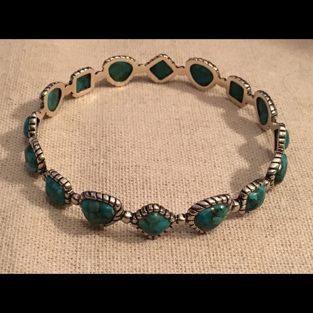 Silpada “Turquoise Pools” Bangle